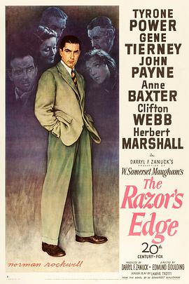刀锋 The Razor's Edge海报
