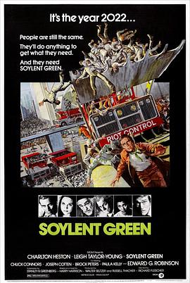 绿色食品 Soylent Green海报