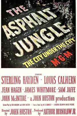 夜阑人未静 The Asphalt Jungle海报