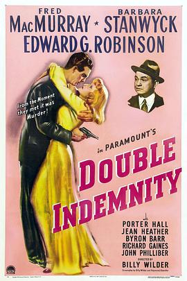 双重赔偿 Double Indemnity海报