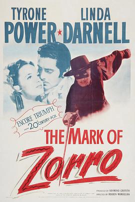 佐罗的印记 The Mark of Zorro海报