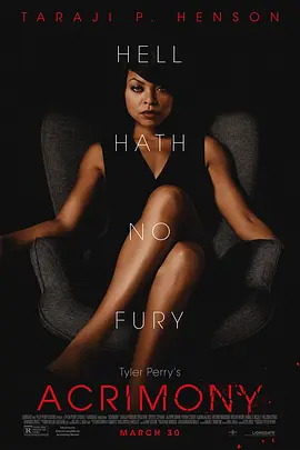 忍无可忍 Tyler Perry's Acrimony海报