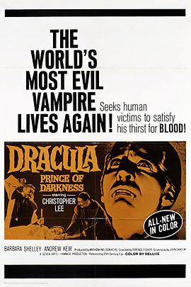 黑暗中的王子 Dracula: Prince of Darkness海报