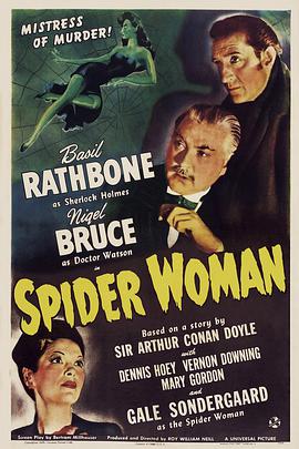 福尔摩斯和蜘蛛女 The Spider Woman海报