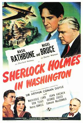 福尔摩斯在华盛顿 Sherlock Holmes in Washington海报