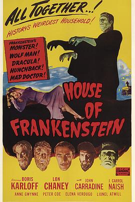 科学怪人之家 House of Frankenstein海报