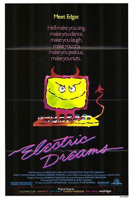 电脑梦幻曲 Electric Dreams海报