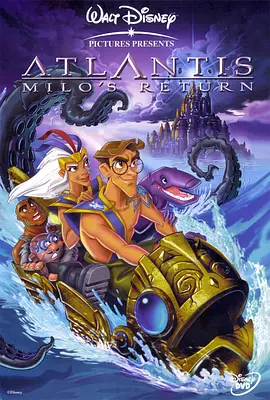 亚特兰蒂斯2：神秘的水晶 Atlantis: Milo's Return海报