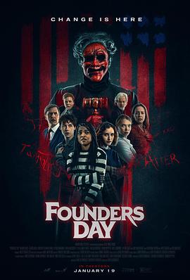 选举日 Founders Day海报