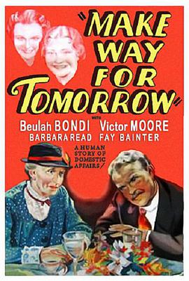 明日之歌 Make Way for Tomorrow海报