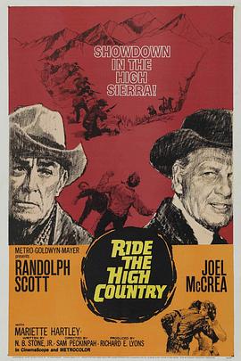 午后枪声 Ride the High Country海报